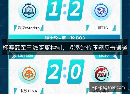 杯赛冠军三线距离控制，紧凑站位压缩反击通道